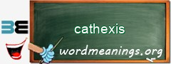 WordMeaning blackboard for cathexis